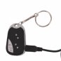 720 x 480 Hi-Res Key Chain Car Remote Pinhole Camera DVR Black