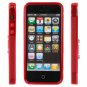 S Style Protective TPU Case with Stand for iPhone 5 Rose
