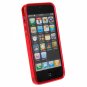 S Style Protective TPU Case with Stand for iPhone 5 Rose