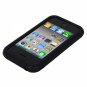 Stripe Pattern Protective Silicone Case for iPhone 3G/3GS Black