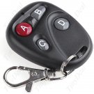4 Buttons RF Radio Frequency Wireless Remote Control Controller with Keychain