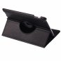 360 Degree Rotating Stand Litchi Leather Case for iPad 2/3/4 Black