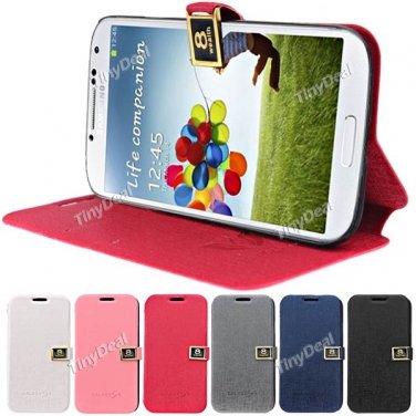 PU Leather Case Protective Case Cover For Samsung Galaxy S4 I9500