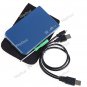 SATA 2.5" HDD Hard Disk External Enclosure Case Cover Shell with USB 2.0 High Speed+ Soft Pouch