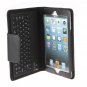 Black Wireless Bluetooth V3.0 Keyboard and Leather Case for iPad Mini