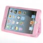 Comfortable Pink Color Case Cover Stand Specially Designed for iPad Mini