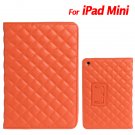 Specially Designed Orange Color Case Cover & Stand for iPad Mini