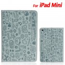 Light Weight Lovely Case Cover for iPad Mini with Two Standing Positions