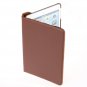 Brown Leechee Pattern 360 Degrees Swivel Leather Case for Apple New Mini iPad