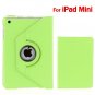 High Quality Bright Green Color Leeche Cover Case for 7.9 Inch Apple iPad Mini