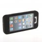 Cute Robot Design Black Soft Silicon Case for iPhone 5