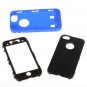 Unique Robot Design Blue Soft Silicon Protective Case Cover for iPhone 5
