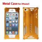 New Special Design Gold Color Protective Cover Case for iPhone 5