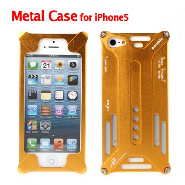 New Special Design Gold Color Protective Cover Case for iPhone 5