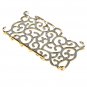 Elegant Gold Palace Flower Plastic Skin Case for iPhone 5 With Hollowed Designs