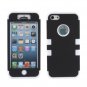 High Quality White and Black Soft Plastic Protective Case for iPhone 5