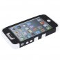 High Quality White and Black Soft Plastic Protective Case for iPhone 5