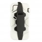 Double Layers Protective Hard and Soft White Cover Case for iPhone 5