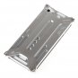 Fashionable Design Metal Silver Color Strong Protection Cover for iPhone 5