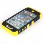 Special High Quality Plastic Case for iPhone 5 with Bright Yellow Color