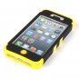 Special High Quality Plastic Case for iPhone 5 with Bright Yellow Color