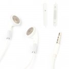 3.5MM Standard White Earphone with Volume Adjustment for iPhone 4S / iPhone 4