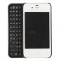 Wireless Rubberized Hard Shell Slider QWERTY Keyboard Case for iPhone 4 / 4S