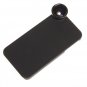 Black 160 Degree Fish Eye Camera Lens For iPhone 4 / 4S