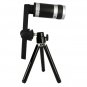 8X Magnification Optical Zoom Lens Telescope with Tripod for iPhone 4