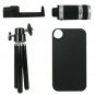 8X Magnification Optical Zoom Lens Telescope with Tripod for iPhone 4