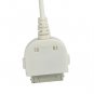 Car Charger with Undetachable Cable for iPhone 4th / 4G & iPad