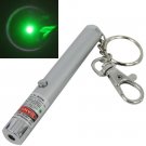 Portable 532nm Wavelength 5mW Green Laser Pointer with Key Chain Design