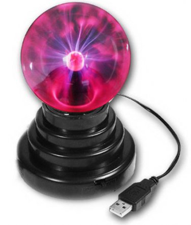 USB Plasma Ball - 3.5 Inch Electric Globe