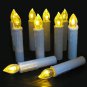 10-in-1 Wireless Remote Control Christmas Tree LED Candles with ABS Plastic