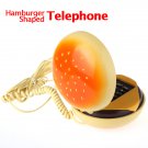 Funny Brand New Hamburger Shaped Telephone with LED In-use Indicator