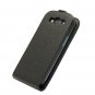 Black Leather Flip Vertical Case Cover for Samsung I930