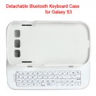 Slide Wireless Bluetooth 3.0 Detachable Keyboard Case for Samsung Galaxy S3 i9300