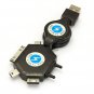 6-in-1 USB Charge Cable for Nokia, SAMSUNG, Sony Ericsson, iPhone, Micro & Mini USB
