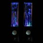 LED Light Dancing Water Speaker Creative Music Box USB for PC Laptop MP3 MP4 Cell Phone Black