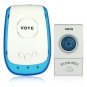 Beautiful ABS Plastic Wireless Doorbell System with 80M Remote Control Distance