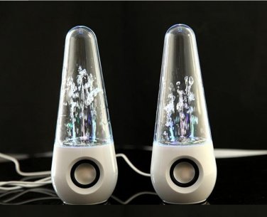 Cylindrical Water Dance Audio Mini Colorful Sound PC Speaker