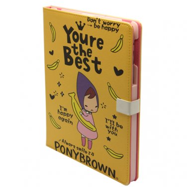 Lovely Plastic Case with Cute Little Girl Picture for iPad Protection