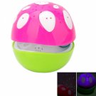 Music Mushroom Tumbler Colorful Constellation Projection Lamp Pink