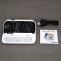 Wireless Bluetooth Keyboard Sliding Case for Samsung S4/i9500 White