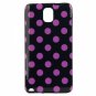 Protective Case with Purple Dots for Samsung Note 3
