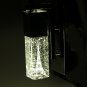 Upscale Contemporary & Contracted LED Wall Light With Crystal Bubble Diffuser