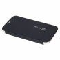 PU Leather and Plastic Protective Case with Irregular Crossed Silky Pattern for Samsung S4 i9500