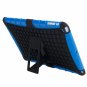 Grid Plaid Check Pattern Protective Back Case with Stand for iPad Air