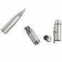 4GB 3-in-1 Style Ink Pen Shaped / Laser Pointer USB Flash Drive Silver