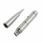 8GB 3-in-1 Style Ink Pen Shaped / Laser Pointer USB Flash Drive Silver